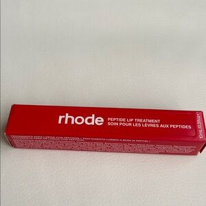 NIB Rhode Peptide Lip Tint Treatment Strawberry Glaze 0.3 oz 10ml